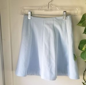 UO Powder Blue Circle Skirt